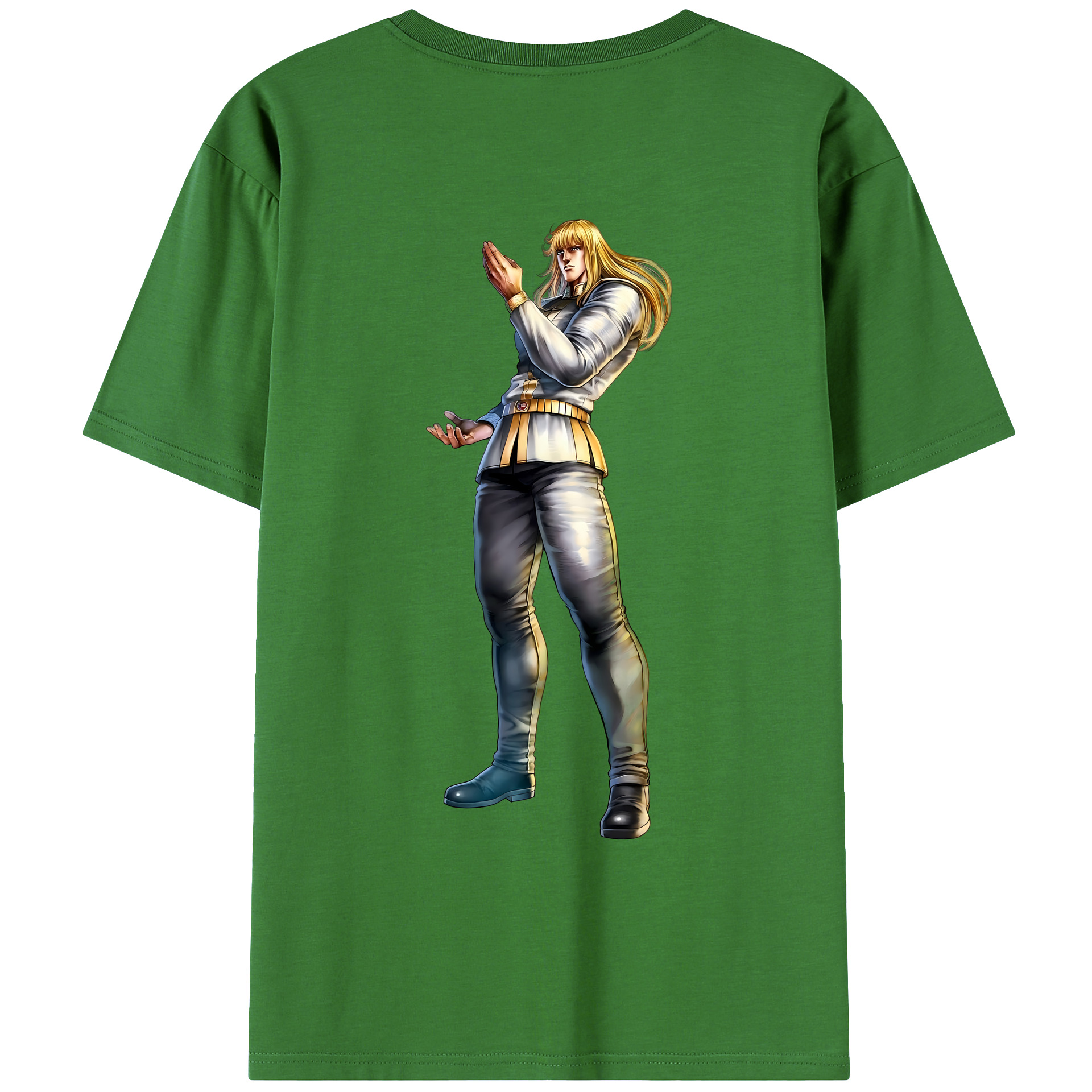 （画像用） 北斗の拳 Fist of the North Star レディース半袖Tシャツ(バックプリント)